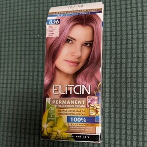 Permanent Hair Color Cream - Pink Sandal Gray Coverage